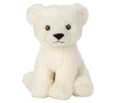 Re-pets polar bear plush at Dingle Oceanworld aquarium gift shop