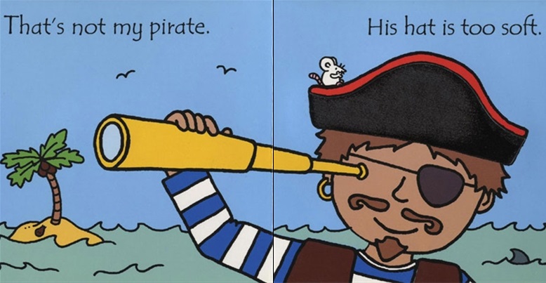 That's not my pirate book at Dingle Oceanworld aquarium gift shop