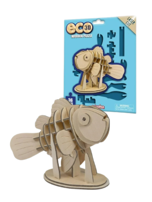 3D Clownfish puzzle at dingle oceanworld aquarium gift shop