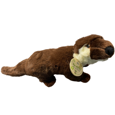 Otter soft toy at Dingle Oceanworld Aquarium gift shop