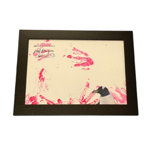 Penguin art made by penguins at Dingle Oceanworld Aquarium