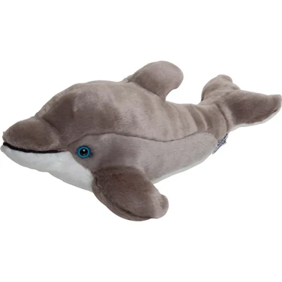 Dolphin plan M plush at Dingle Oceanworld aquarium gift shop
